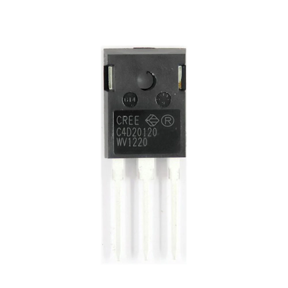 10PCS C4D20120D TO-247 C4D20120 TO247 10A 1200V Sic Silicon Carbide Schottky Diode free delivery