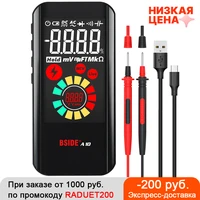 ultra portable digital multimeter bside a10 9999 true rms color lcd dc ac voltage capacitance ohm diode ncv hz live wire tester