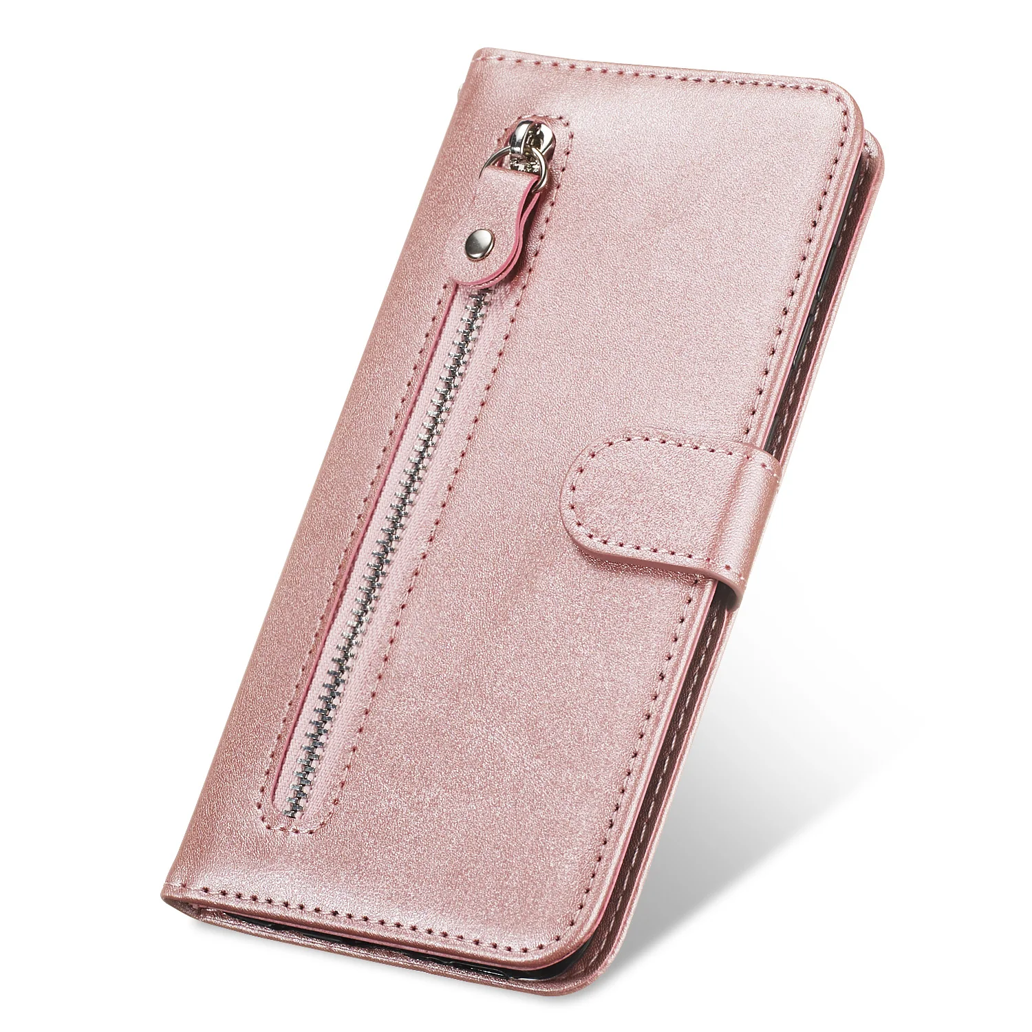 Кожаный чехол-портмоне для samsung Galaxy A50 A40 A30 A70 A20 A10 A80 A90 A60 M10 M20 M30 M40 молния наличные с откидной крышкой с отделением для карт