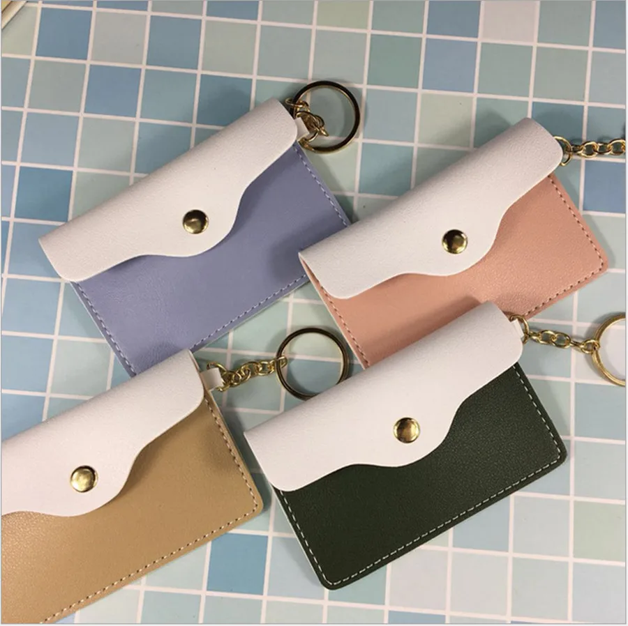 Новинка 2019 Модный женский Простой Длинный кошелек карамельных цветов для монет