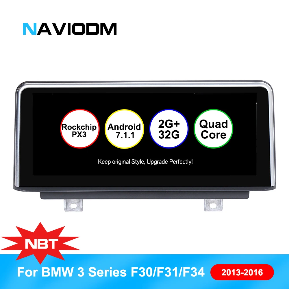 Автомобильный мультимедийный проигрыватель на Android 10 25 7 1 дюйма с GPS для BMW 3 Series F30