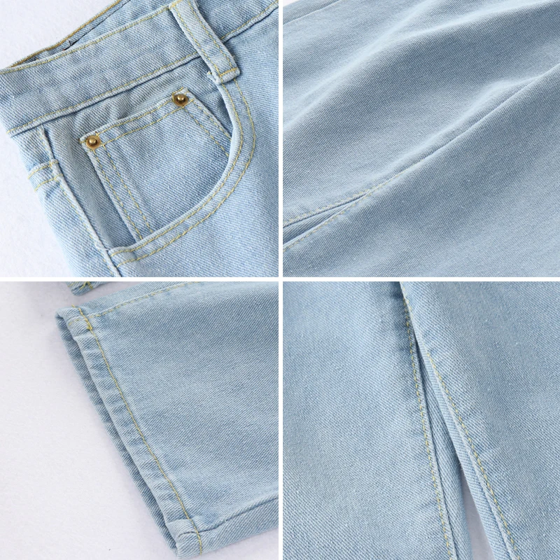 

Men Classic Jeans Solid Vintage Simple Straight Teenager Korean Style Young Ins Fashionable Spring Daily Unisex Large Size S-5XL