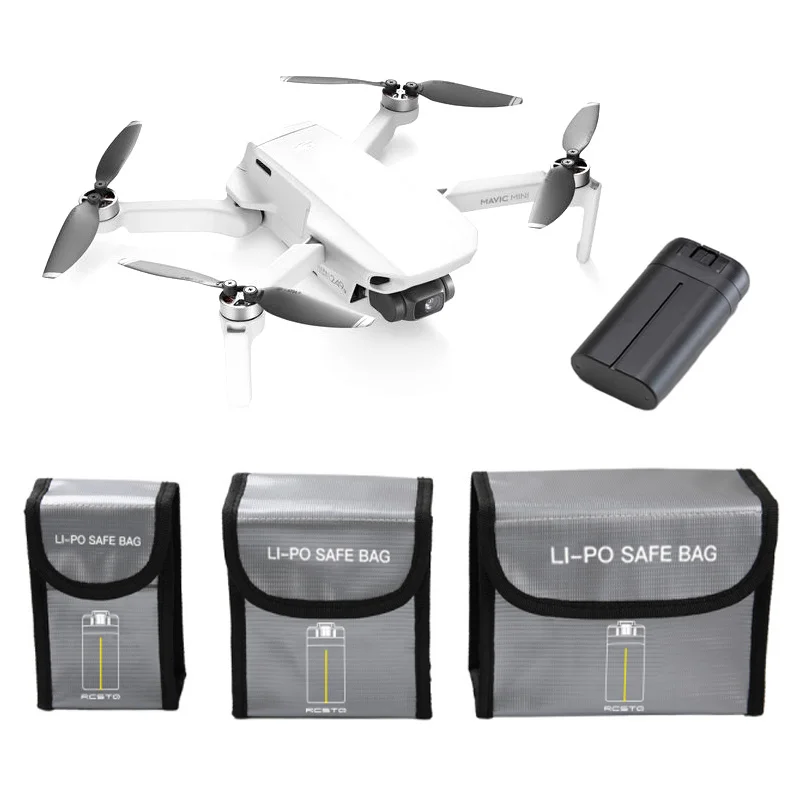 LiPo безопасная сумка для DJI Mavic Mini хранилище батарей термостойкая