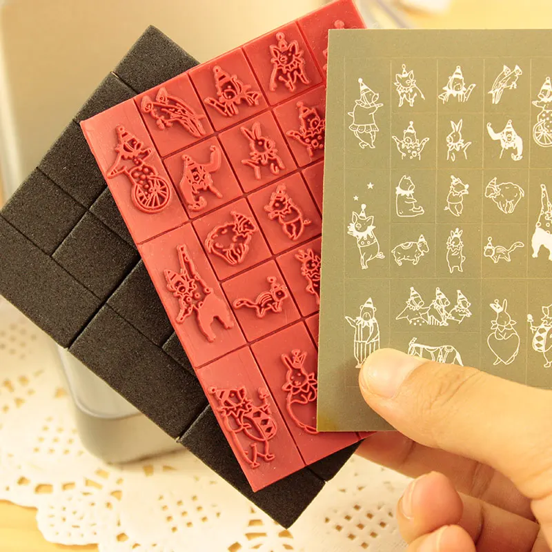 2019 Новые товары цирковые узоры Скрапбукинг винтажные кружевные Штампы