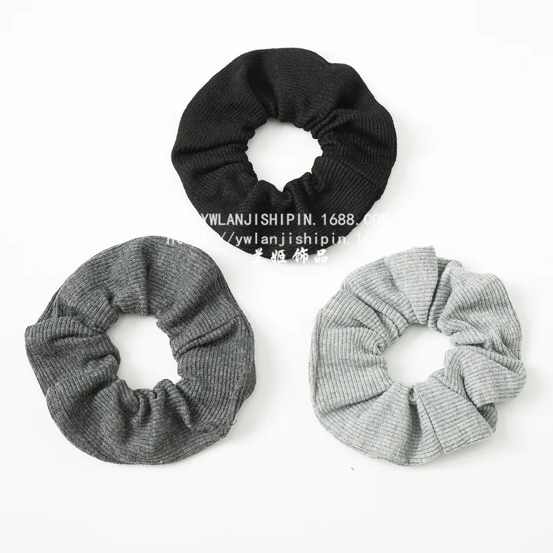 

Новый тип вязаных больших кругов для волос женский эластичный головной убор Универсальный комплект аксессуары для волос головной убор