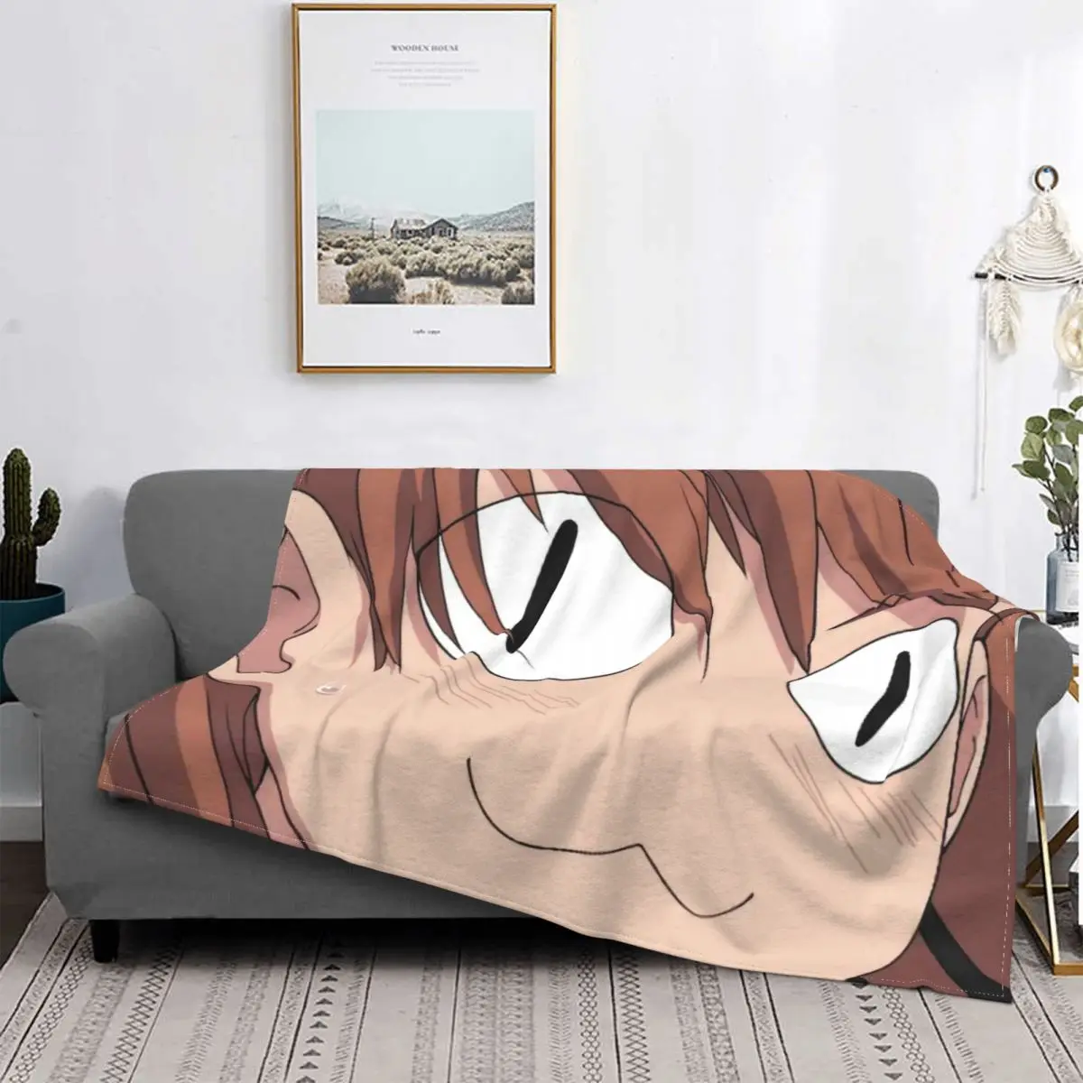 

Anime Blanket Girls Printed Stitch Super Warm Breathable Coral Fleece Throw Blankets For Bedroom Bedspread