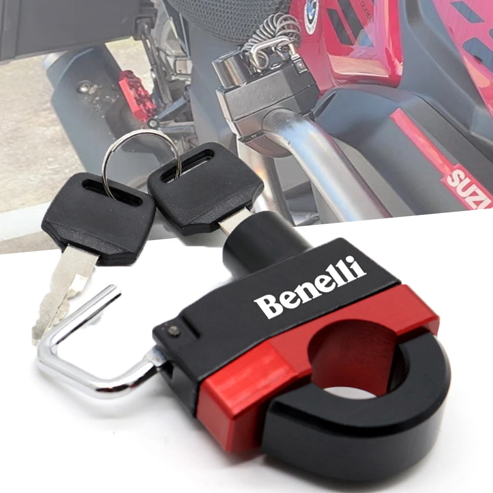 Мотоциклетные аксессуары Противоугонный замок для шлема Benelli TRK 502 Leoncino 500 BJ500 -