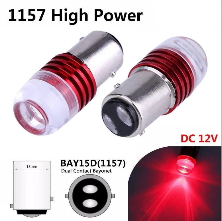 

Automobile turn signal reversing lamp high mounted stop lamp 1156 / 1157 / 7443 high power lamp