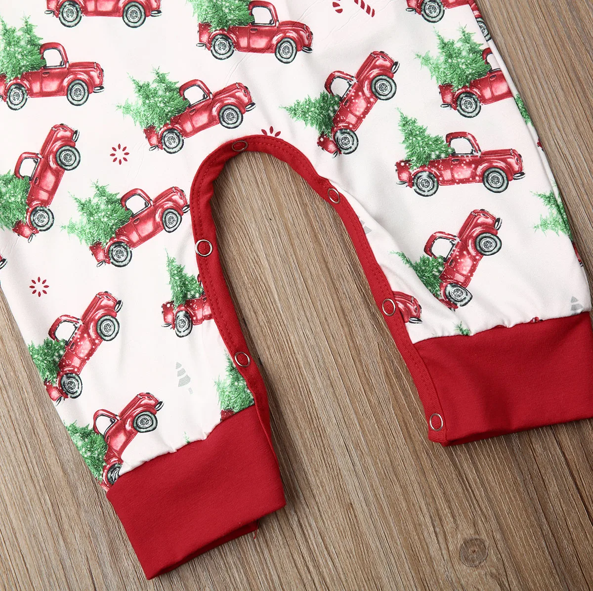 Детский Рождественский комбинезон Одежда для новорожденных мальчиков и девочек