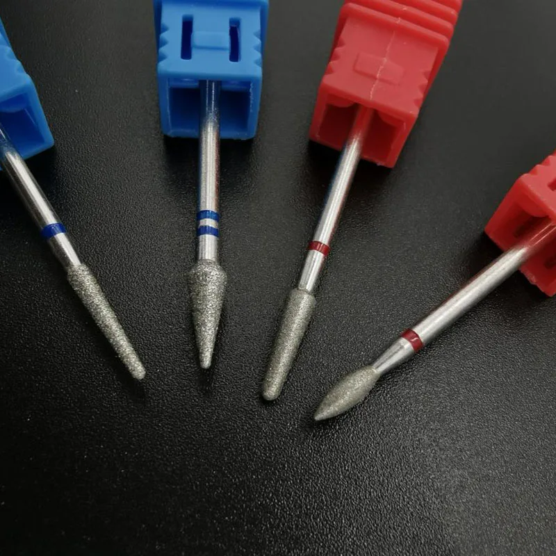 Набор алмазных насадок для маникюра набор фрез 4 шт./компл. | Красота и здоровье