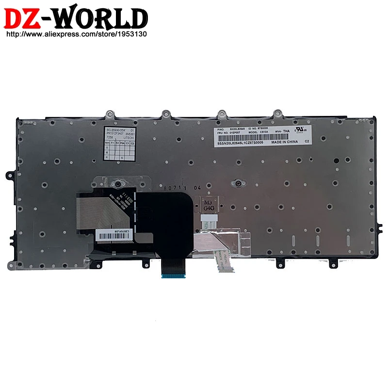 Новая Оригинальная тайская клавиатура TH для ноутбука Lenovo Thinkpad X270 A275 X260 X250 X240 X230S