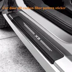 4 шт. наклейки для BMW X1 X2 X3 X4 X5 X6 X7 M3 наклейки на пороги автомобиля защитные наклейки на пороги