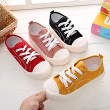 Hot Canvas Children Shoes Sport Breathable Boys Sneakers Brand Kids Girls Jeans Denim Casual Child Flat