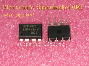 New original 10pcs/lots MCP4822-E/P MCP4822 DIP-8 IC In stock!