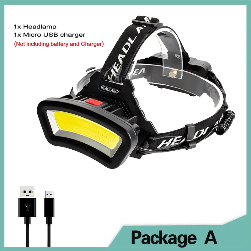 

ANTEAM USB перезаряжаемый налобный фонарь 8000LM