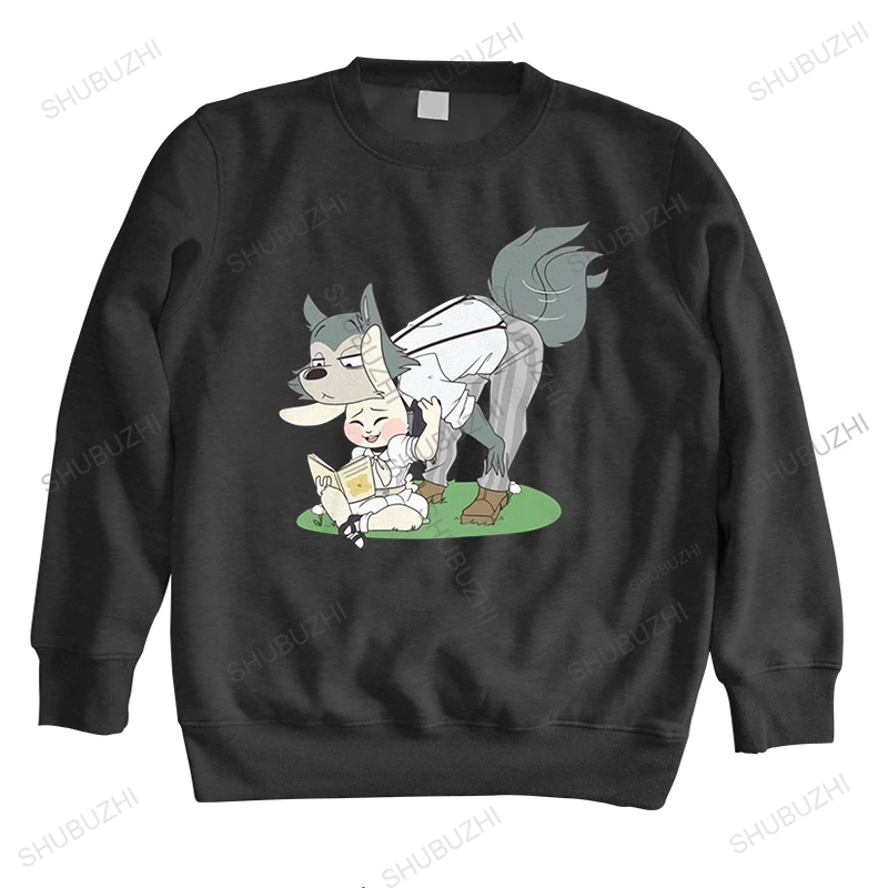 

Kawaii Beastars Men Legoshi Haru sweatshirt long sleeve Cotton hoodie Leisure Anime Manga Dwarf Rabbit hoody Slim Fit Clothing