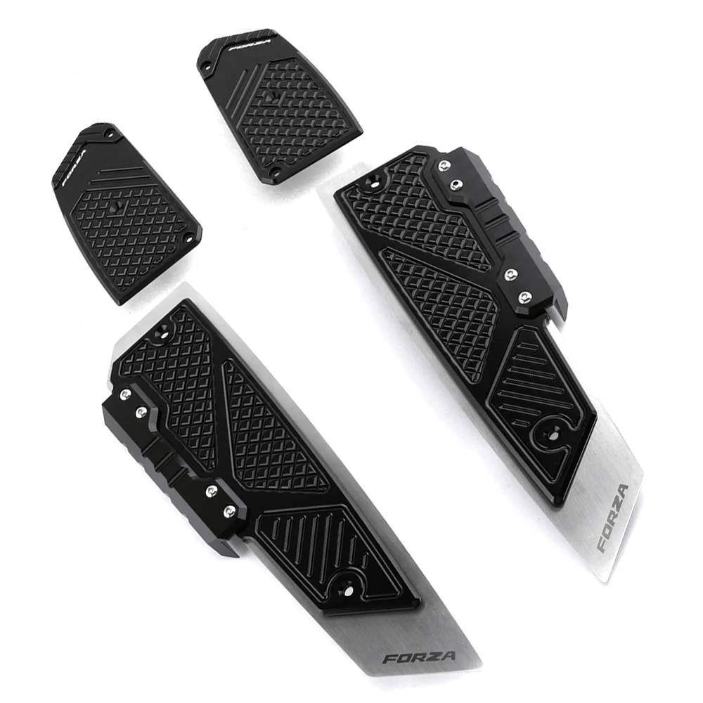 BDJ для Honda Forza300 Forza 300 2018 2019 CNC алюминиевые мото аксессуары Передняя Задняя подножка
