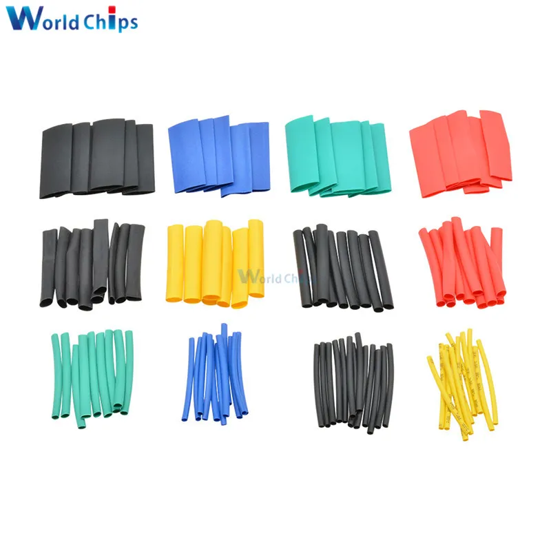 560 шт. термоусадочные трубки набор из 13 размеров с коробкой для электрического