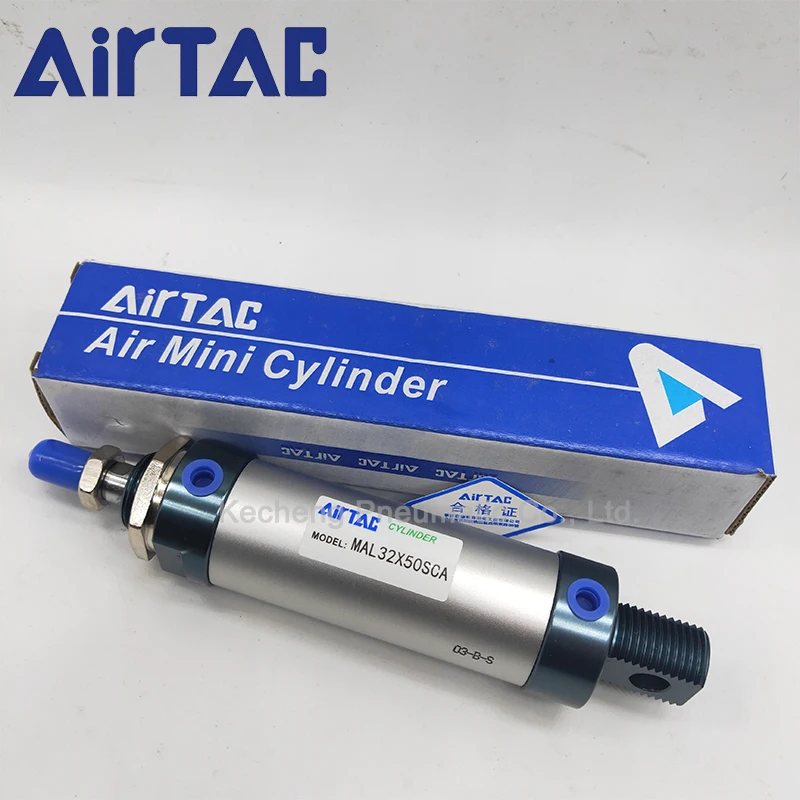 AIRTAC MAL32x50U MAL32x75U серия MAL MAL32x50/75 U мини цилиндр 32 мм отверстие 50/75 ход двухстороннего