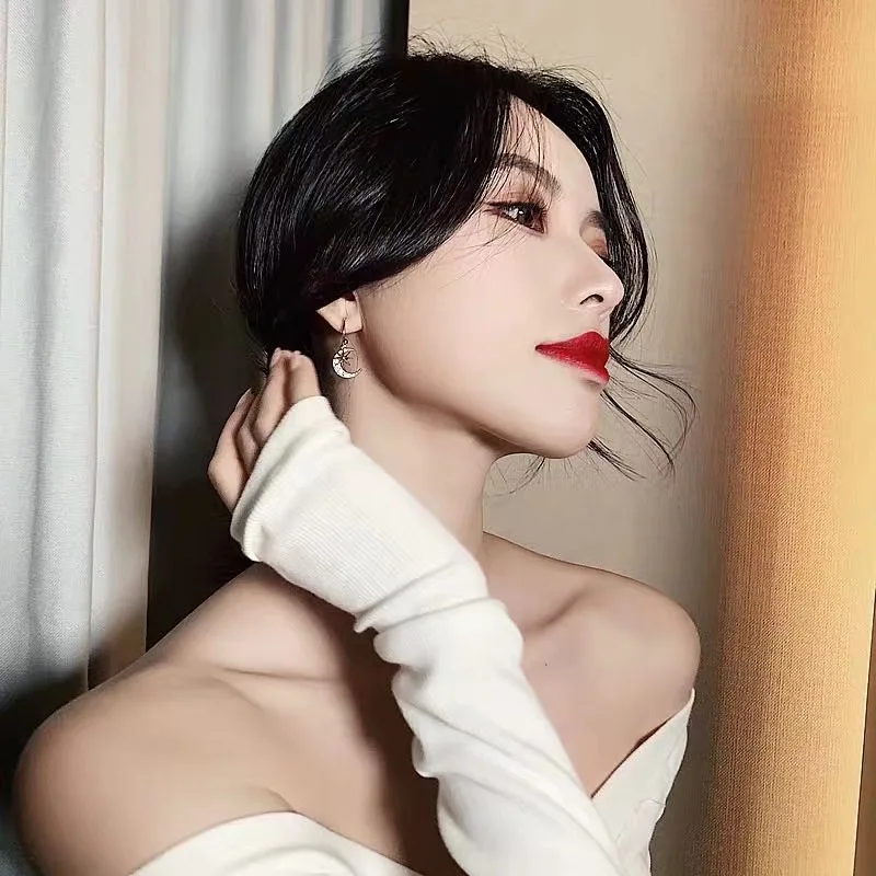 Женские серьги-гвоздики ADOLPH большие серьги эффектные украшения 2020 золотистого