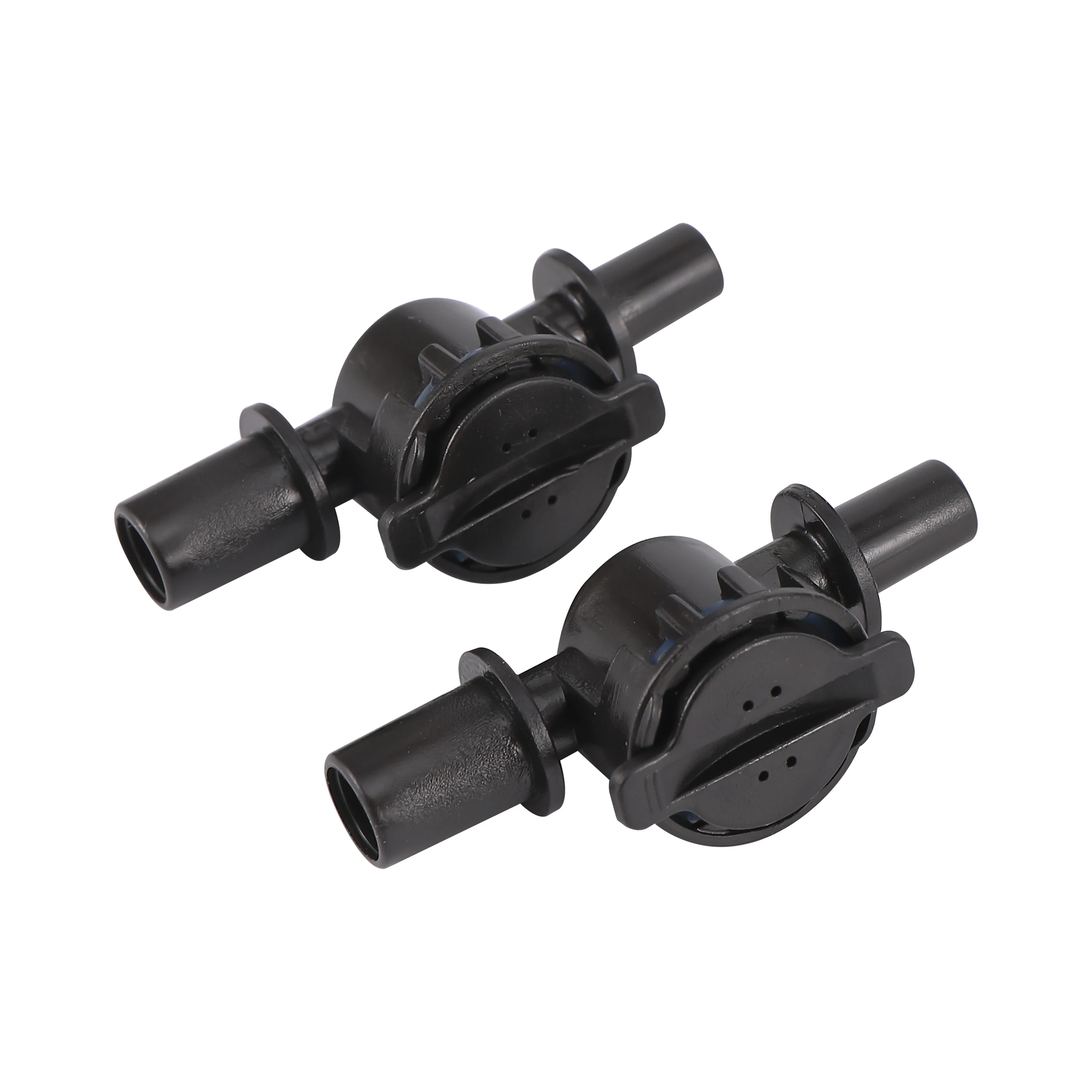 

10 шт.6 мм черный Fogger Spray Barb Anti-Drip Device садовое запотевание орошение полив теплицы охлаждение