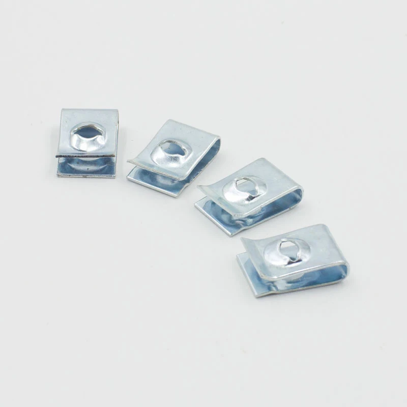 Set Gasket Clips Kit Fixed Screw Car Fender Bumper Body Door Panel Metal Silver 100Pcs |
