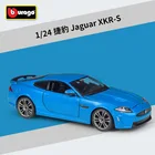 Модель автомобиля Bburago 1:24 JAGUAR XKR S из сплава, статические металлические модели автомобилей B682