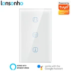 Lonsonho Tuya Smart Life US умный Wi-Fi переключатель для штор для потайного двигателя, переключатель для штор, умный дом, совместимый с Alexa Google Home