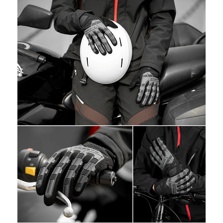 Велосипедные перчатки ROCKBROS для мужчин и женщин утолщенные ударопрочные Гелевые