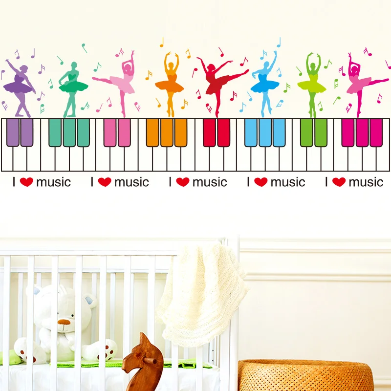 Девичьи танцоры талии линия наклейки сделай сам роспись искусство для