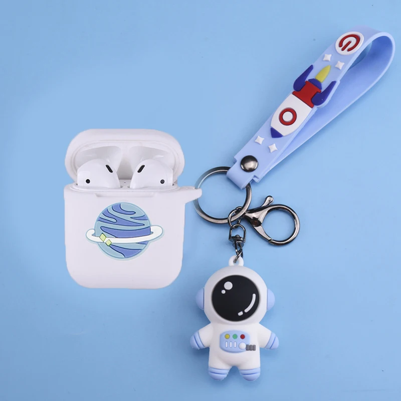 

Чехол для QCY T8, Мультяшные наушники, защитный чехол для qcy t10, силиконовый чехол с беспроводным Bluetooth, милый чехол для телефона qcy t11