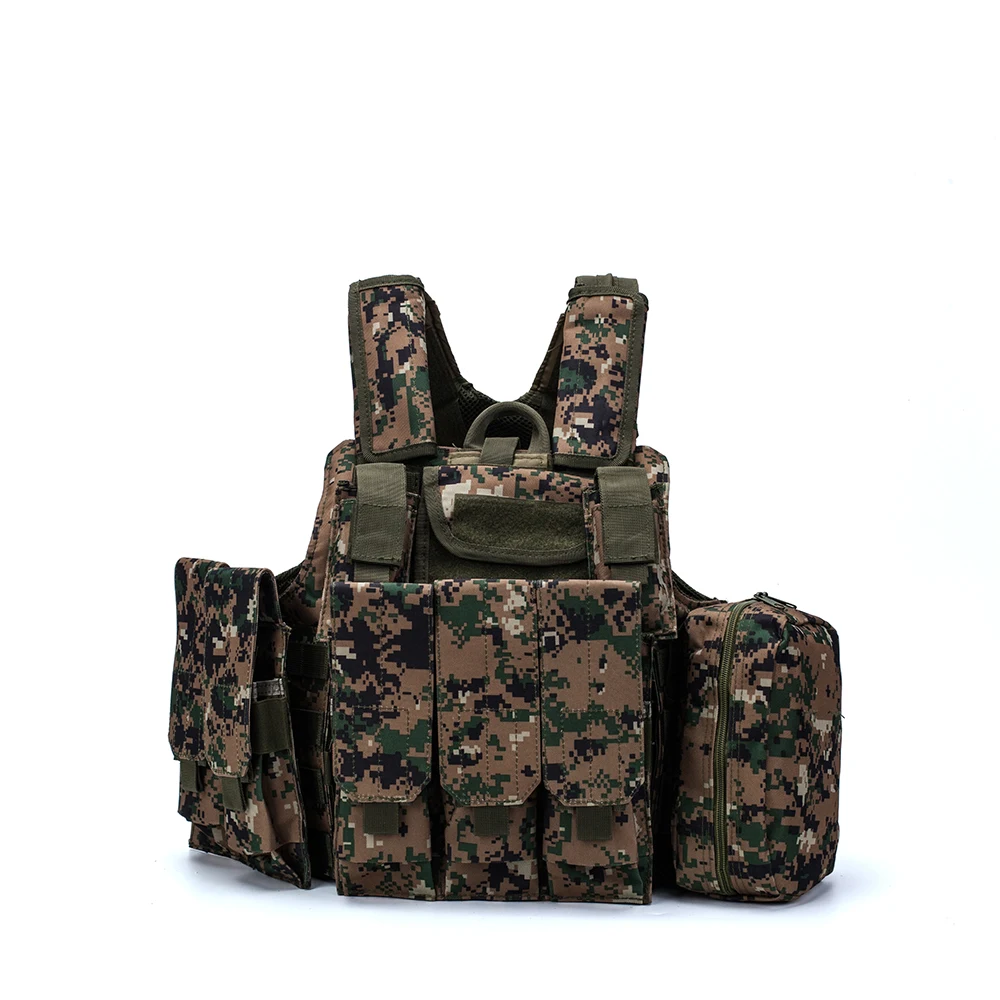 

Airsoft Military CIRAS Tactical Vest Molle Combat Assault Armor Plate Carrier Tactical Vest Kryptek Black Outdoor Hunting Vest