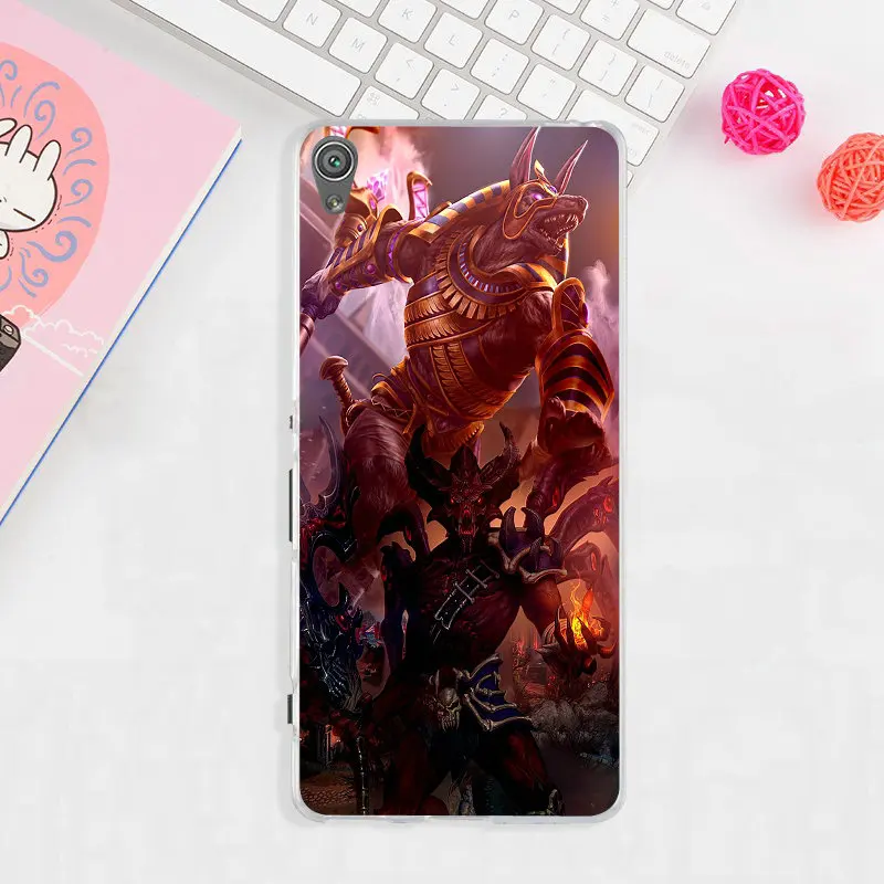 Hot Games Smite Clear Case Cover For Sony Xperia Z Z1 Z2 Z3 Z4 Z5 Compact M2 M4 M5 T3 XA E3 E5 C4 C5 Soft Phone |