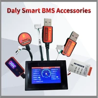 daly smart bms accessories touch control screen lcd display and can bus and light board