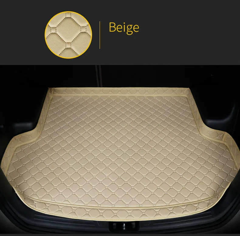 Custom No Odor Waterproof Non Slip Boot Carpet Car Trunk Mat for Kia K2 K3 K5 KX5 K9 Sorento Sportage |