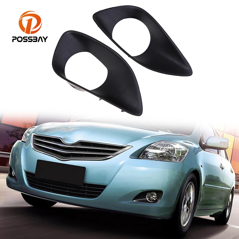 Передняя противотуманная фара posbay Накладка для Toyota Vios/Limo (XP90) 2007 2013 Нижний Бампер