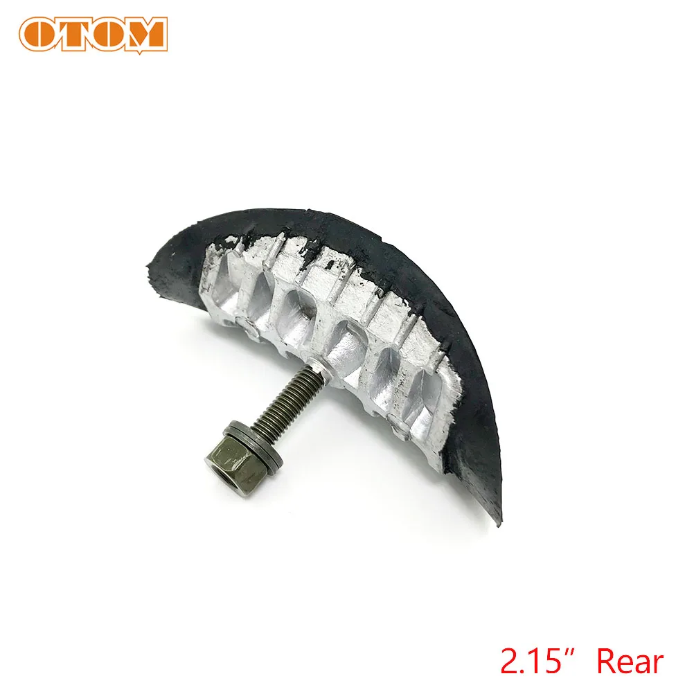 

OTOM универсальный замок для обода колеса мотоцикла, внутренняя камера, безопасный болт 1,6 дюйма 2,15 дюйма, Мотокросс, эндуро, кроссовый велосипед, противоскользящий зажим для шин