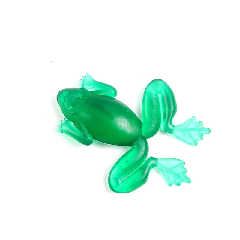 5 шт./лот 4 см/3 г рыболовная приманка искусственная силиконовая лягушка с крючком