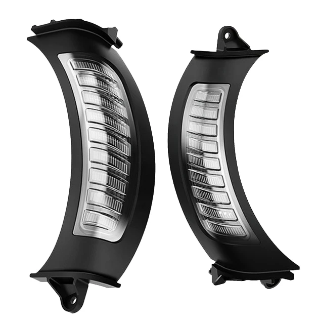 

Motorcycle Amber LED Side Turn Signal Light for Road Glide 2015-2020 Black