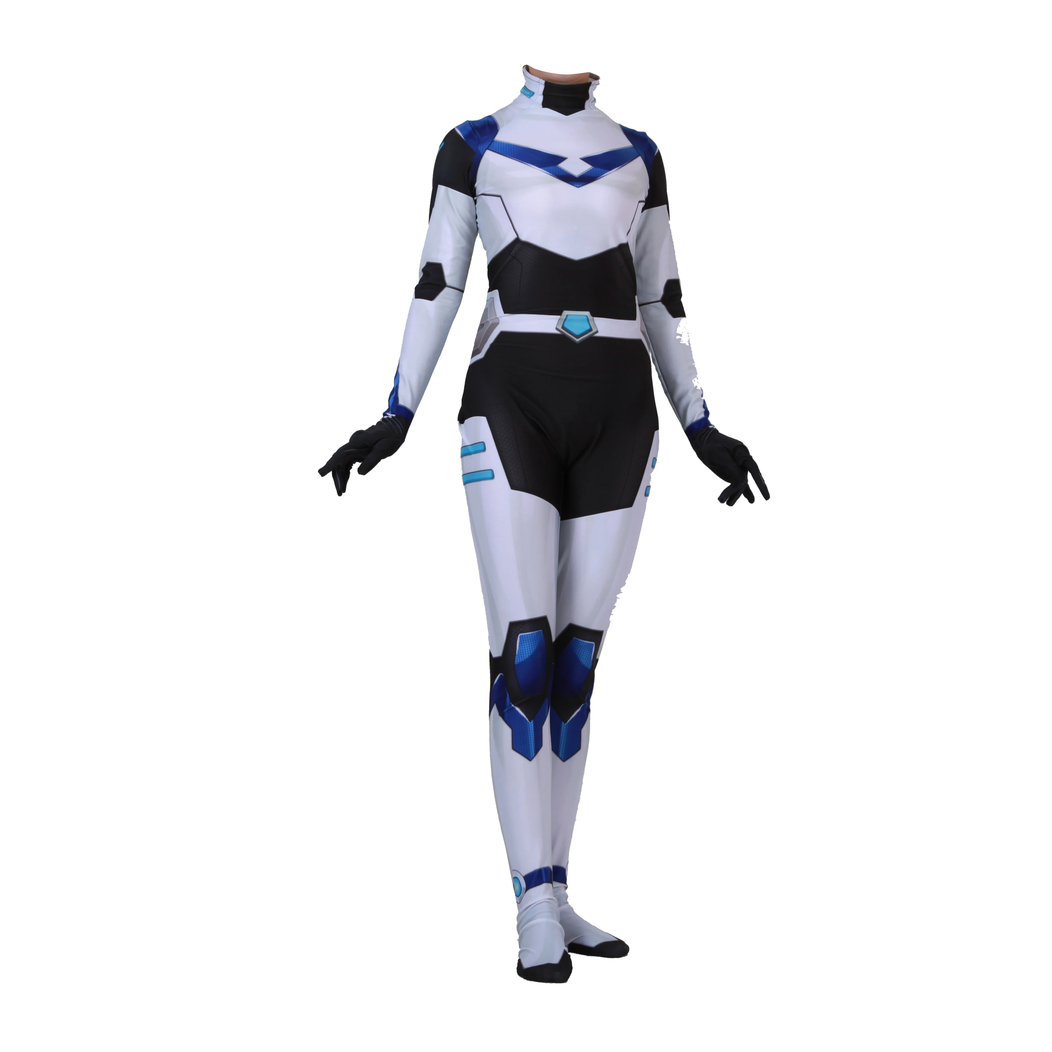 

Unisex Lycra Spandex Zentai Halloween Voltron: Defender of the Universe Cosplay Costumes Adult/Kids 3D Style