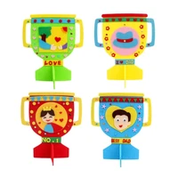 non woven clothing diy trophy children manual cloth cup kindergarten handmadetrophy reward father mother day gift stem art toys