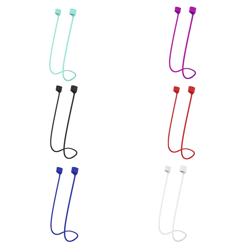 

Anti Lost Wire Cable For Wireless Silicone Loop Sport Bluetooth headset Strap Rope