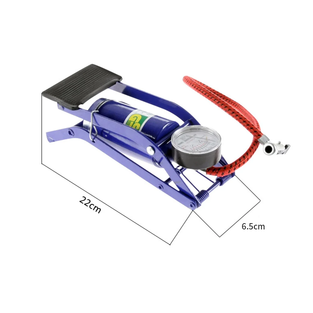 

High-pressure Portable Pedal Inflator Pedal Air Pumper Motorcycle Inflator Universal Pedal Inflator for Bikes Motorcycle