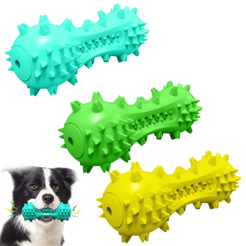 

Dog Toys for Aggressive Chewers Large Breed Squeak Toothbrush Indestructible
