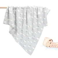 2pcs newborn swaddle receiving blanket muslin wrap hat bedding baby sleeping bag gxmb
