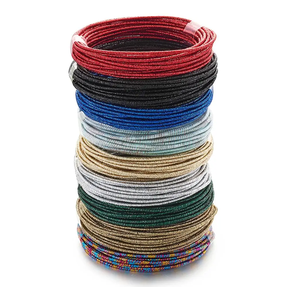 5 м/комплект шнур из полиэстера покрытый алюминиевой нитью сделай сам