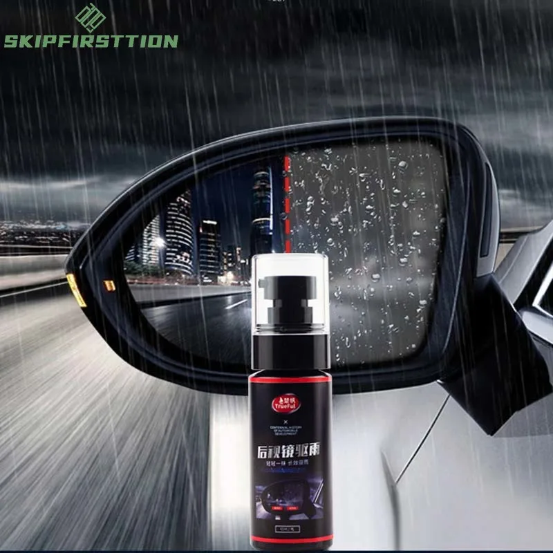 

60ml Auto Rearview Mirror Water Flooding Agent Front Windshield Rear Windshield Helmet Goggles Rainproof Agent Coating