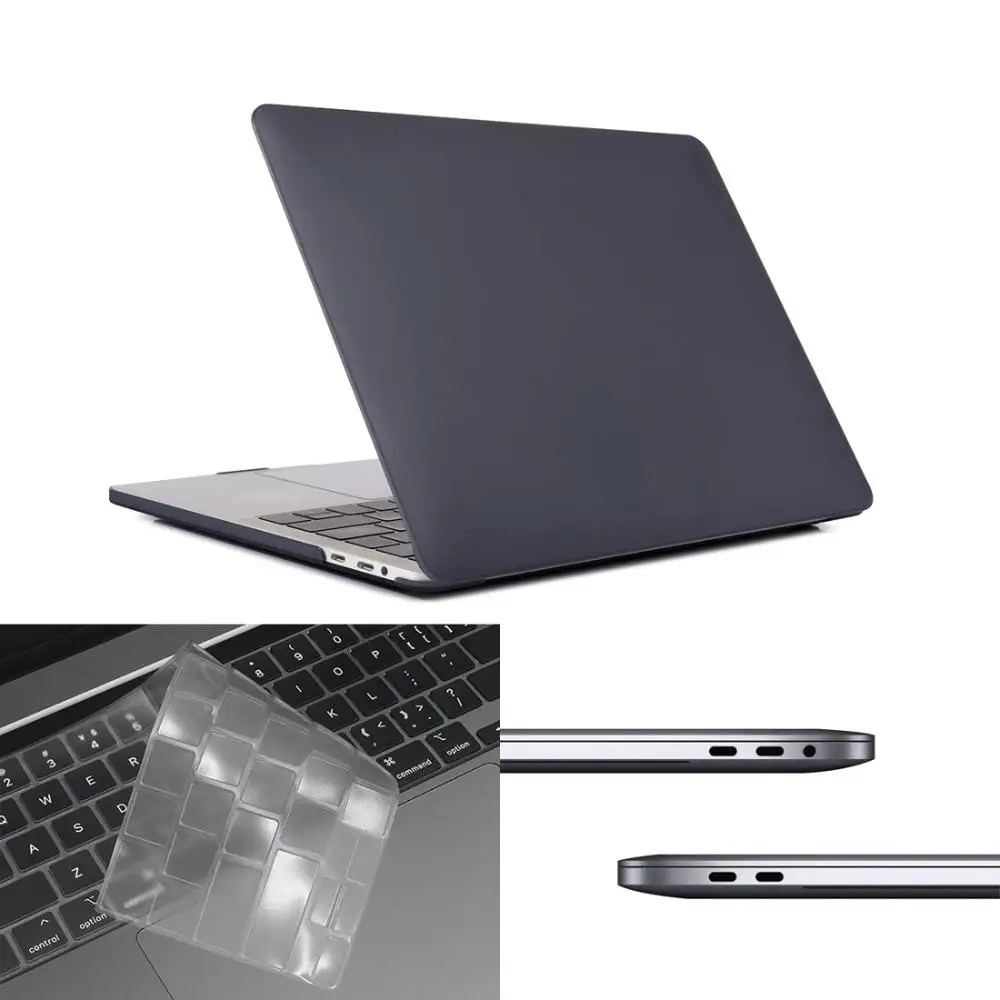 3 в 1 для MacBook Pro 16 дюймов A2141 2019 матовый жесткий защитный чехол ультратонкий тпу