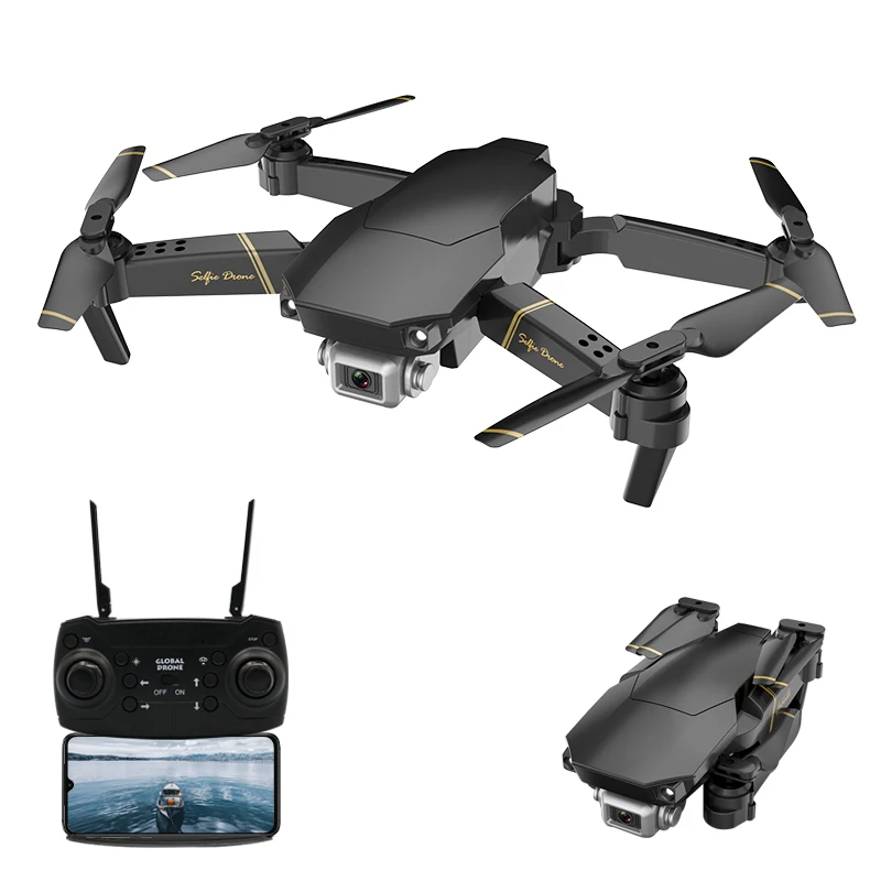 FN Дрон Дроны с камерой HD 480P 1080P wifi четырехосный самолет FPV GD89 3DRolling One key Return VR