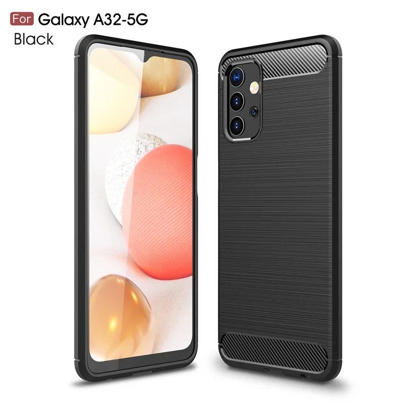 For Cover Samsung Galaxy A32 Case For Samsung A32 TPU Armor Bumper Phone Cover For Samsung A31 A41 A71 A51 A12 A02S A32 Fundas
